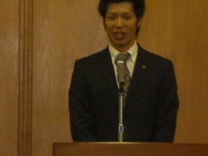 新入会員の白岩良さん