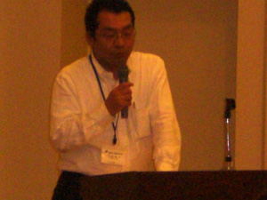 矢野ブロック大会副実行委員長 会場下見の説明