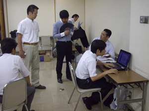 打合せ進行について