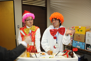 忘年会司会進行者